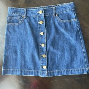 Jean skirt
